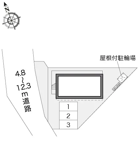郡山市小原田２丁目 月極駐車場